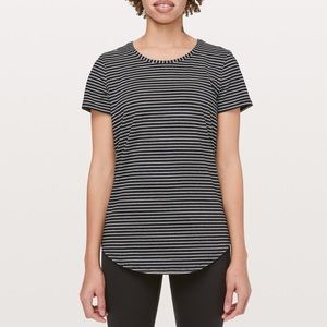 Lululemon Love Crew Stripe Tee